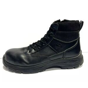 Hoss Men’s Watchman 6” Composite Toe Work Boots Black, Size 13 M.